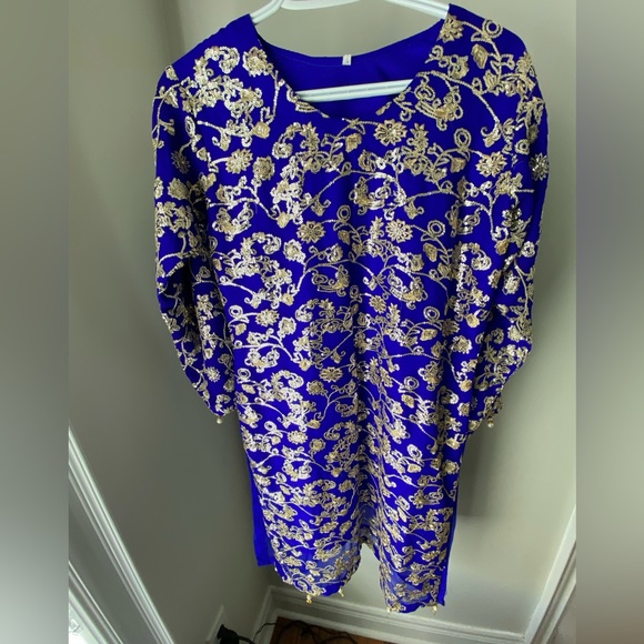 Pakistani/Indian Gharara Suit - 2 pcs - Picture 9 of 12